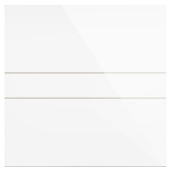 Everything Ventilation Mela Air Glass EVEMAG100T001 Bathroom Extractor Fan with Timer - White