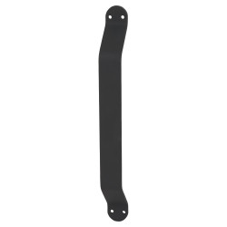 Olde Forge Traditional Steel Pull Handle - 203 x 53mm - Matt Black
