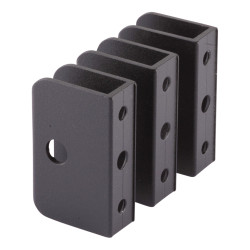 Pro Wall/Panel Bracket - 17-21mm Panels - Black Fine Textured