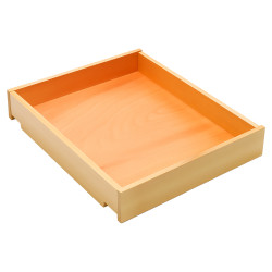 Blum Wooden Drawer Box - (W) 398mm x (H) 87mm - Beech