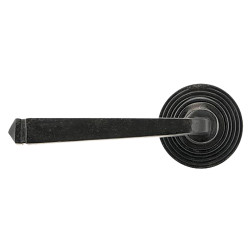 From The Anvil External Beeswax Door Handles on Round Beehive Rose - Avon Range