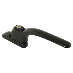 Fab & Fix uPVC/Timber Connoisseur Inline Locking Multipoint Window Handle - Dual - Black