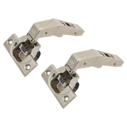Blum CLIP Top Soft Close Blind Corner Cabinet Hinge - 95° - Inset - Zinc Plated - Pair