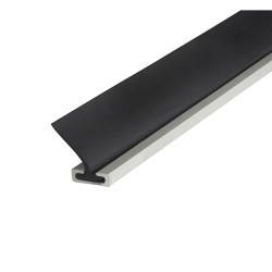 Sealmaster RCW Stop Seal - 2100mm Length - Satin Anodised Aluminium