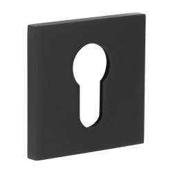 CRES by Frelan Square Escutcheon - 54 x 54mm - Euro - Black