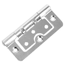 Hurlinge Cabinet Hinge - 75 x 51 x 1.5mm - Polished Chrome - Pair