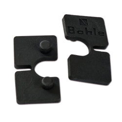 Bohle Rubber Inserts for D Clamps to Suit 8mm Glass - Suits 45mm x 45mm Clamps - Pack of 4