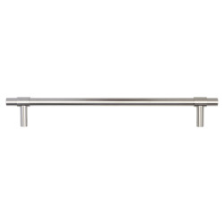 CRES by Frelan Satin Stainless Steel 20mm T-Bar Door Pull Handle - Screw Fix - 425 c/c
