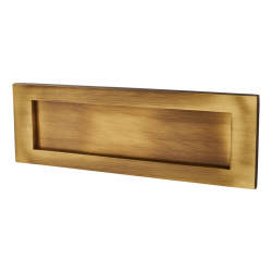 Heritage Brass by M Marcus Letter Plate - 305 x 101mm - Antique Brass