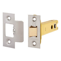 Altro Heavy Duty Tubular Latch - 103mm Case - 82mm Backset - Square - Satin Stainless Steel