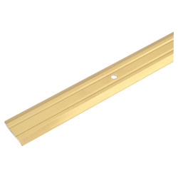 Lino Door Bar Cover Trim - 900mm Length - Gold Anodised