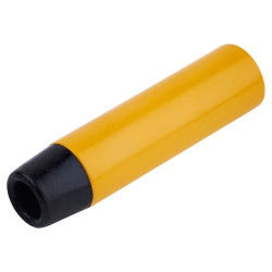 Hoppe AR614 Nylon Floor/Wall Mounted Door Stop - 75 x 19mm - Golden Yellow