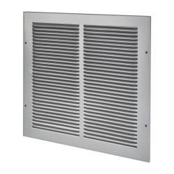 Vent Cover - 340 x 340mm to suit Block 300 x 300mm - Silver