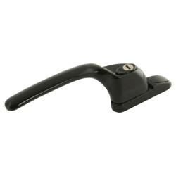 Fab & Fix uPVC/Timber Connoisseur Offset Locking Multipoint Window Handle - Left Hand - Black