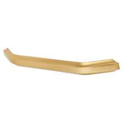 Altro Virgo Bow Cabinet Pull Handle - 192mm Centres - Satin Brass