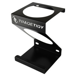 TradeTidy Wipe Tub Holder - 150 x 220 x 145mm - Black