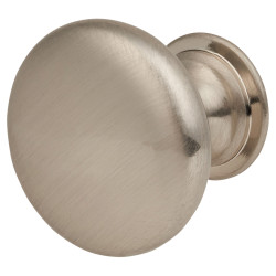 Altro Domed Round Cabinet Knob - 25mm Diameter - Satin Nickel