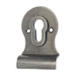 Olde Forge Euro Cylinder Pull - 95 x 63mm - Pewter