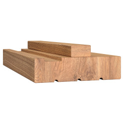 LPD Fire-Rated Hardwood Door Lining with Loose Stop - Pre-Finished - FD30 - 2130 x 95 x 32mm - Oak