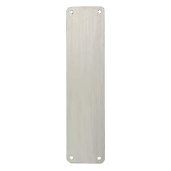 Altro Stainless Steel Plain Finger Plate - 275 x 60 x 1.5mm - Polished