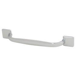 Crofts & Assinder Georgia 24mm D-Bar Cabinet Pull Handle - 128mm Centres - Polished Chrome