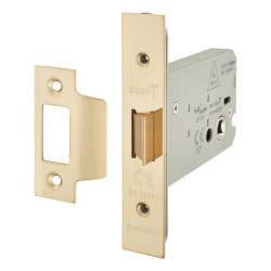 Altro Heavy Duty Flat Latch - 104mm Case - 82mm Backset - PVD Brass