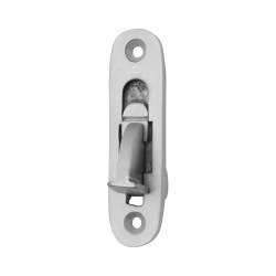 Altro Weekes Sash Window Stop - 70 x 19mm - Radius End - Satin Chrome