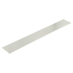 CRES by Frelan 316 Stainless Steel Finger Plate - 550 x 74 x 3mm - Satin