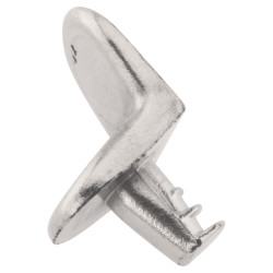 Hidden Shelf Support - Polished Nickel - Pack of 50