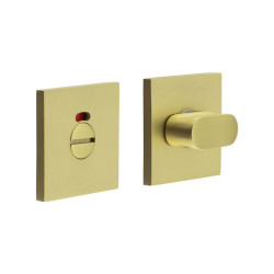 CRES by Frelan CRES801 Square Turn & Release with Indicator - 54 x 54mm - Satin Brass