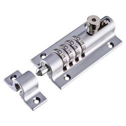 Squire Combination Bolt - 125mm Length - Satin Chrome