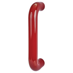 Hoppe AR602/220 Nylon D-Bar Door Pull Handle - Bolt Fix - 220mm c/c - Rouge Red