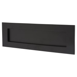Letter Plate - 359 x 113mm - Matt Black
