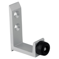Pro Coat Hook - 12-21mm Panels - Satin Anodised Aluminium