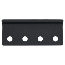 Klug Barn Strap Rail Joining Kit - Black