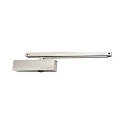 GEZE TS3000ECBC Fire Door Closer - Power Size 2-3 - Push Side Mounting - Silver