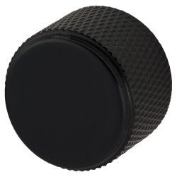 Knightsbridge Retrofit Knurled Dimmer Knob - Matt Black