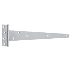 Medium Duty Gate/Door Tee Hinge - 350 x 25mm - Galvanised - Pair