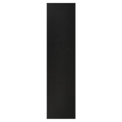 Hoppe AR624A Nylon Self-Adhesive Plain Finger Plate - 305 x 75mm - Ebony Black