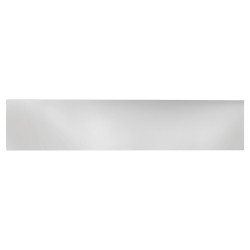 Altro Laminated Plastic Self-Adhesive Kick Plate - 700 x 150 x 1.5mm - Brushed Silver