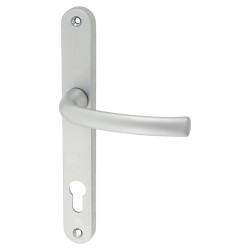Arrone AR7550 uPVC Multipoint Door Handle - 92mm c/c - 70mm door - Satin Chrome