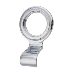 Altro Period Rim Cylinder Pull - 80 x 40mm - Polished Chrome