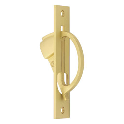 Burlington by Frelan Sliding Door Edge Pull - 130mm - Satin Brass