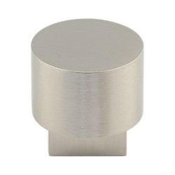 Burlington by Frelan Westminster Round Cabinet Knob - 30mm Diameter - Satin Nickel