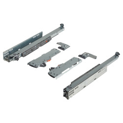 Blum TIP-ON Push to Open BLUMOTION Soft Close Drawer Runner - Full Extension - 500mm Length - 40kg