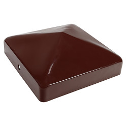 TIMCO Fence Post Cap for 3" / 75mm Posts - Oxide Red