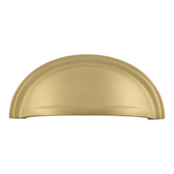 Burlington by Frelan Cabinet Cup Handle - 70mm Centres - Satin Brass