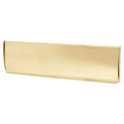 Carlisle Brass Curved Pattern Interior Letter Tidy - 280 x 76mm - Polished Brass