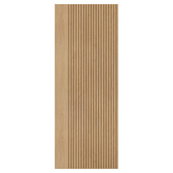 LPD Melbourne 20 Panel Pre-Finished Solid Internal Door - 2040 x 826 x 40mm - Oak