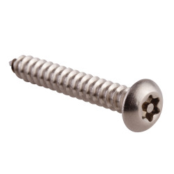 Hafren 6-Lobe Pin Self Tapping Screws - 10 x 1 1/4" - Button Head - Pack of 100